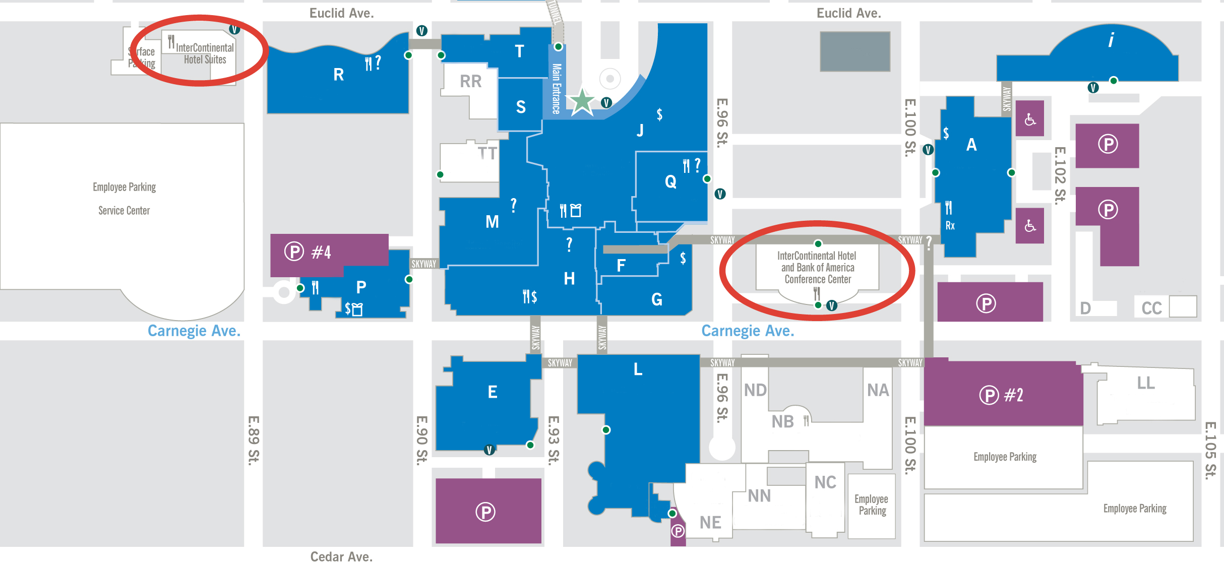Cleveland Clinic Campus Map Pdf United States Map