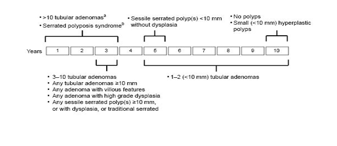 Colon Polyp Size Chart