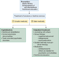 Comprehensive treatment plan for the eating disorder patient.