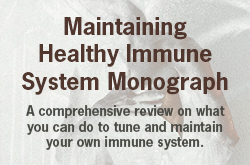 Maintaining Healthy Immune System Monograph 